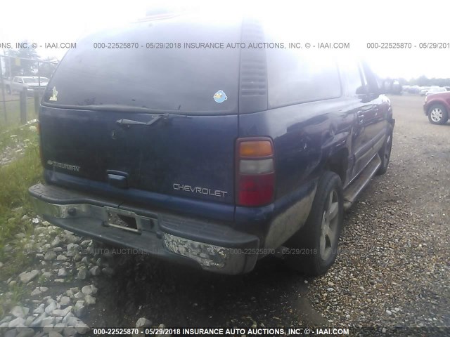 1GNEC16Z53J119273 - 2003 CHEVROLET SUBURBAN C1500 BLUE photo 4