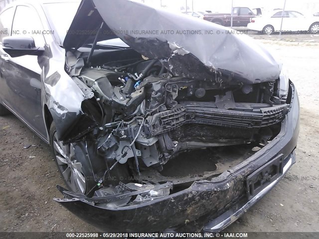 1HGCR3F83EA036172 - 2014 HONDA ACCORD EXL BLACK photo 6