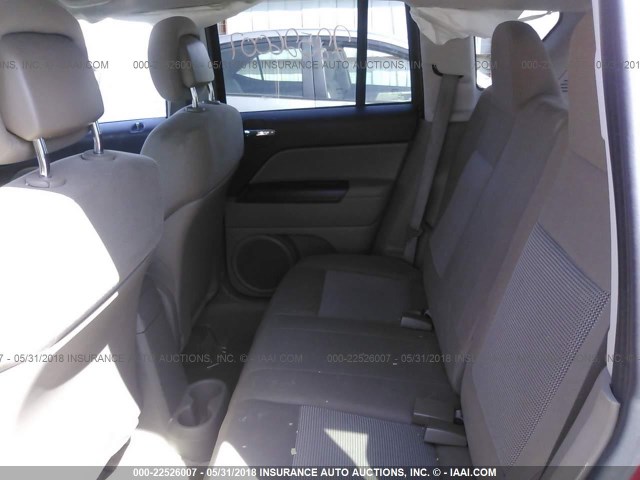 1C4NJCEB5DD211031 - 2013 JEEP COMPASS LATITUDE 红色 照片 8