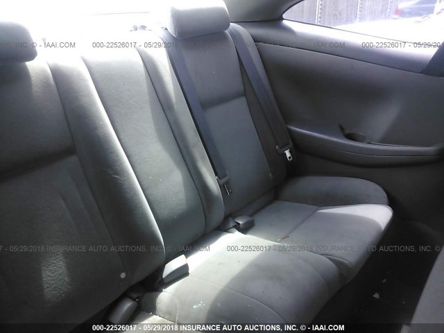 4T1CE38P24U817739 - 2004 TOYOTA CAMRY SOLARA SE/SLE ვერცხლისფერი ფოტო 8