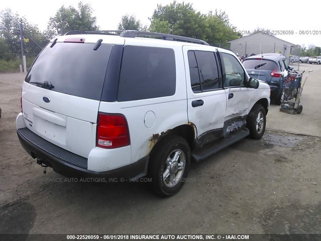 1FMZU73K44ZA47868 - 2004 FORD EXPLORER XLT/XLT SPORT/NBX WHITE photo 4