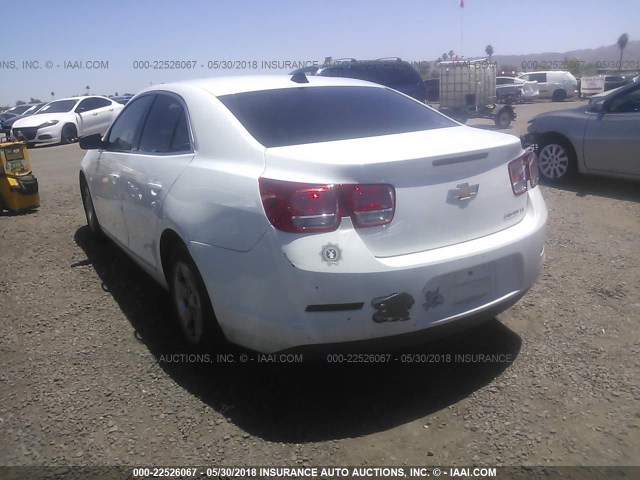 1G11B5SL1EF103735 - 2014 CHEVROLET MALIBU LS თეთრი ფოტო 3