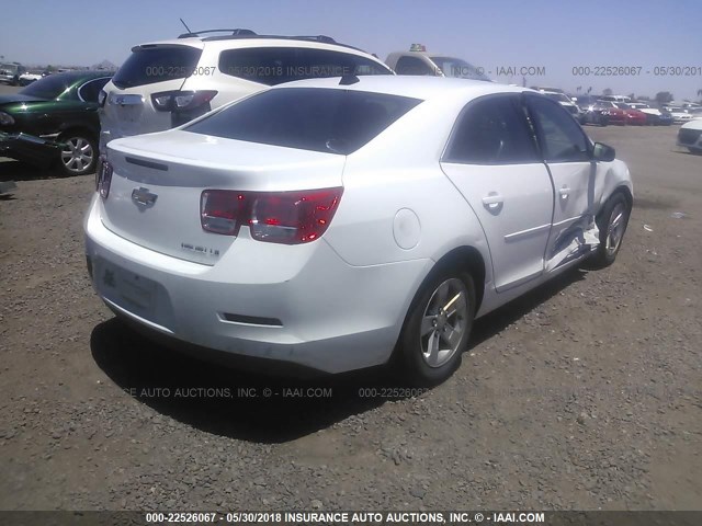 1G11B5SL1EF103735 - 2014 CHEVROLET MALIBU LS თეთრი ფოტო 4