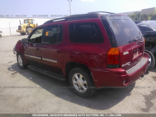 1GKES16S336117799 - 2003 GMC ENVOY XL RED photo 3