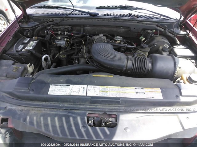 5LMPU28L5WLJ25718 - 1998 LINCOLN NAVIGATOR 红色 照片 10