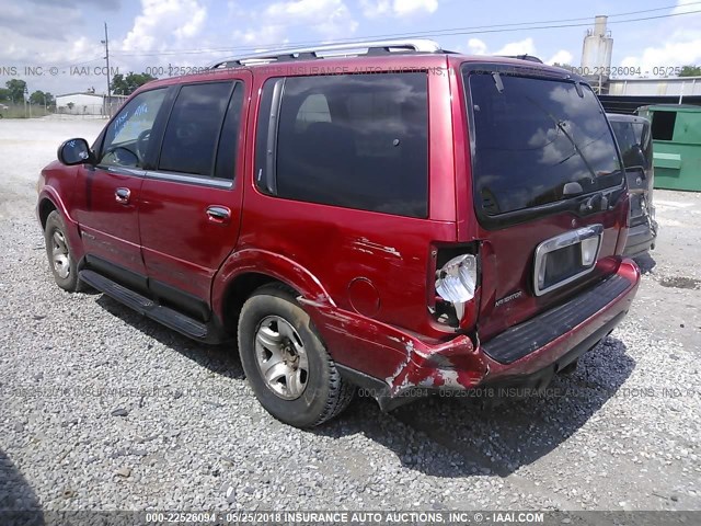 5LMPU28L5WLJ25718 - 1998 LINCOLN NAVIGATOR 红色 照片 3