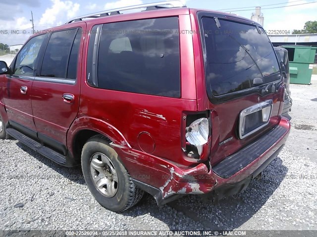 5LMPU28L5WLJ25718 - 1998 LINCOLN NAVIGATOR 红色 照片 6