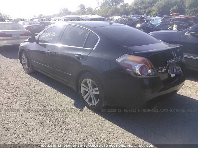 1N4BL2AP3BN436215 - 2011 NISSAN ALTIMA SR BLACK photo 3