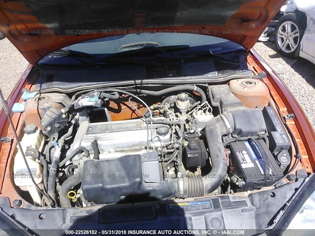 3G2JB12F05S132041 - 2005 PONTIAC SUNFIRE ORANGE photo 10