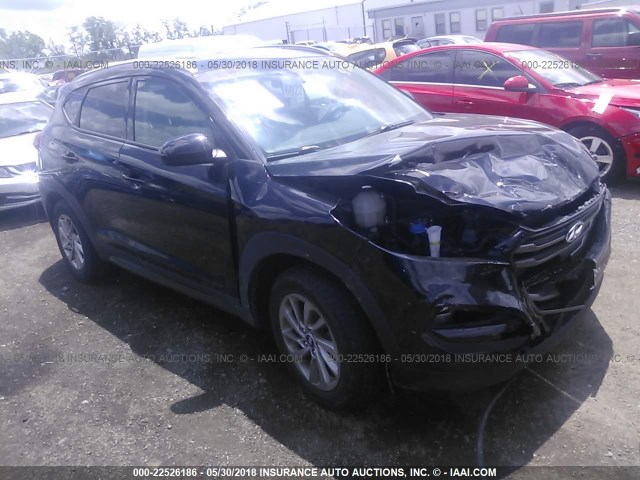 KM8J3CA41GU046885 - 2016 HYUNDAI TUCSON LIMITED/SPORT AND ECO/SE BLACK photo 1