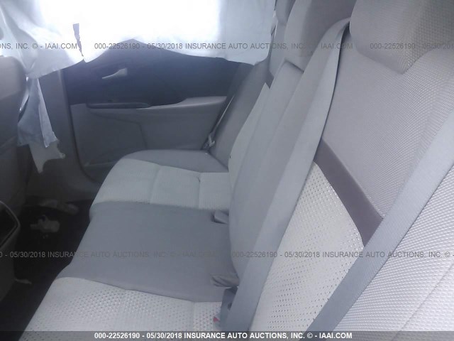 4T4BF1FK0DR336365 - 2013 TOYOTA CAMRY L/SE/LE/XLE 白色 照片 8