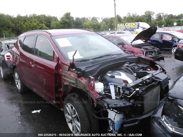 5XYZUDLA5FG267547 - 2015 HYUNDAI SANTA FE SPORT  RED photo 6