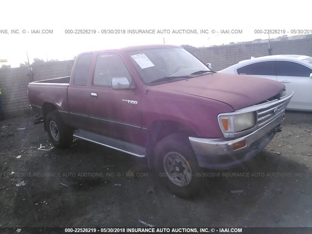 JT4UN24D4T0024625 - 1996 TOYOTA T100 XTRACAB SR5 RED photo 1