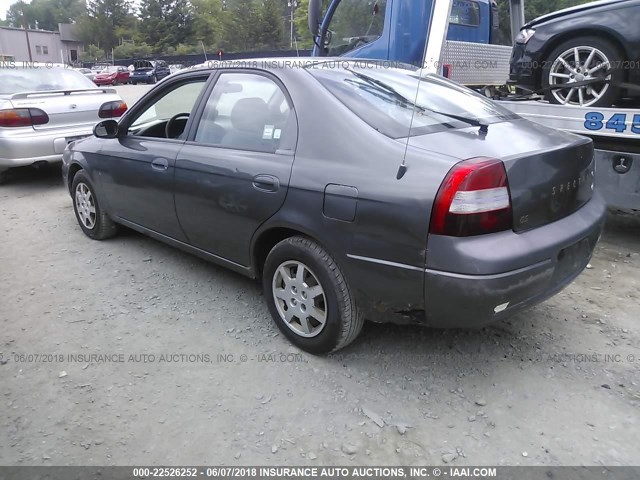 KNAFB161915012708 - 2001 KIA SPECTRA GS/GSX GRAY photo 3