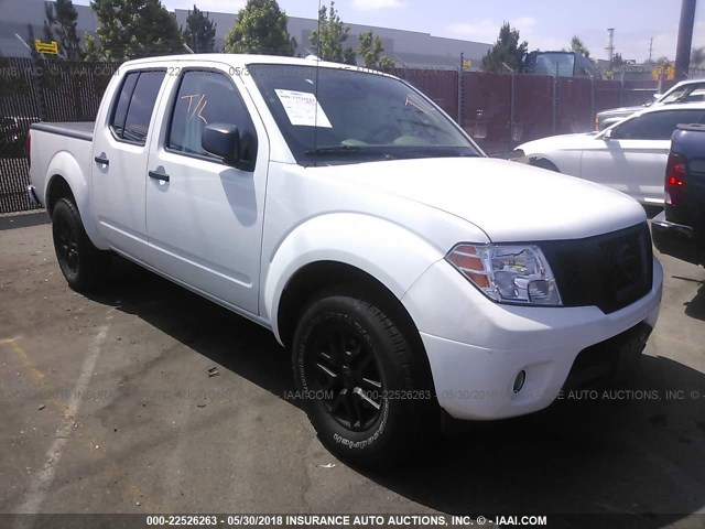 1N6AD0ER9GN725039 - 2016 NISSAN FRONTIER S/SV/SL/PRO-4X WHITE photo 1