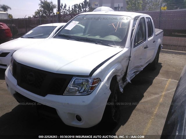 1N6AD0ER9GN725039 - 2016 NISSAN FRONTIER S/SV/SL/PRO-4X WHITE photo 2