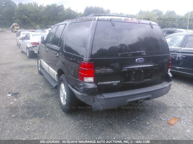 1FMPU16L13LC21471 - 2003 FORD EXPEDITION XLT BLACK photo 3