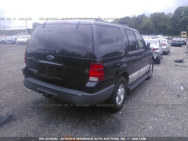 1FMPU16L13LC21471 - 2003 FORD EXPEDITION XLT BLACK photo 4
