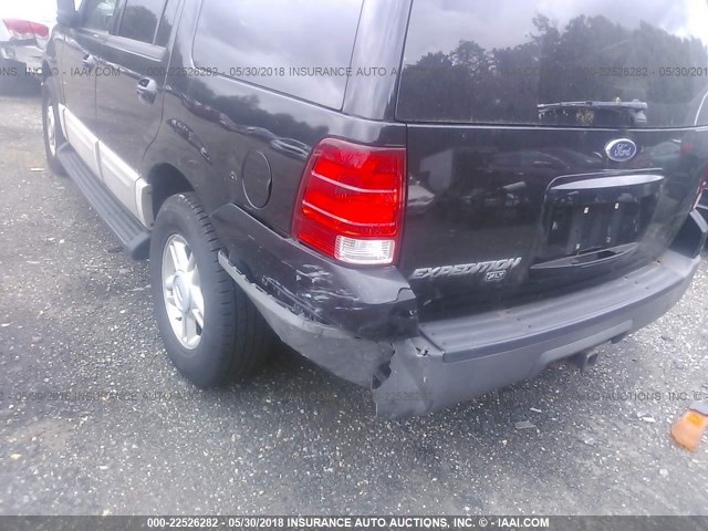 1FMPU16L13LC21471 - 2003 FORD EXPEDITION XLT BLACK photo 6