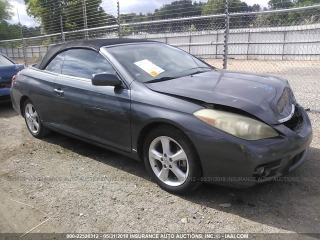 4T1FA38P37U131206 - 2007 TOYOTA CAMRY SOLARA SE/SLE ნაცრისფერი ფოტო 1