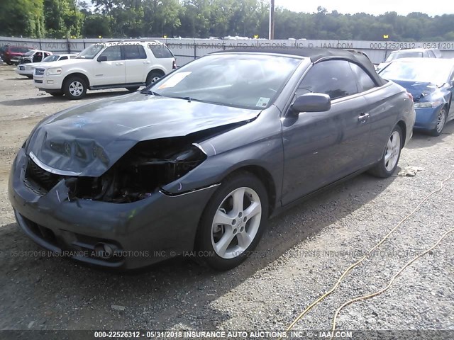 4T1FA38P37U131206 - 2007 TOYOTA CAMRY SOLARA SE/SLE ნაცრისფერი ფოტო 2