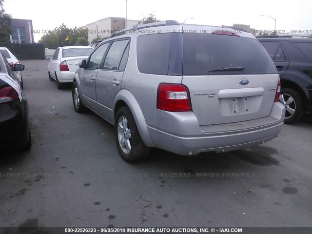 1FMZK061X6GA32953 - 2006 FORD FREESTYLE LIMITED SILVER photo 3