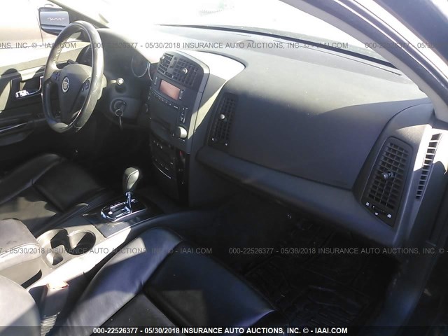 1G6DM57T860115525 - 2006 CADILLAC CTS BLACK photo 5