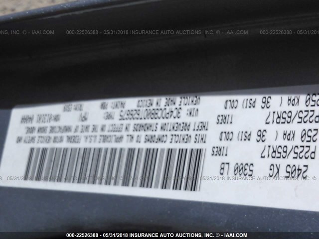 3C4PDCBB0DT626675 - 2013 DODGE JOURNEY SXT Azul foto 9