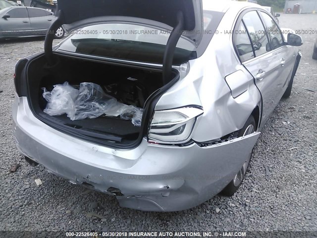 WBA8D9G56JNU68927 - 2018 BMW 330 XI SILVER photo 6