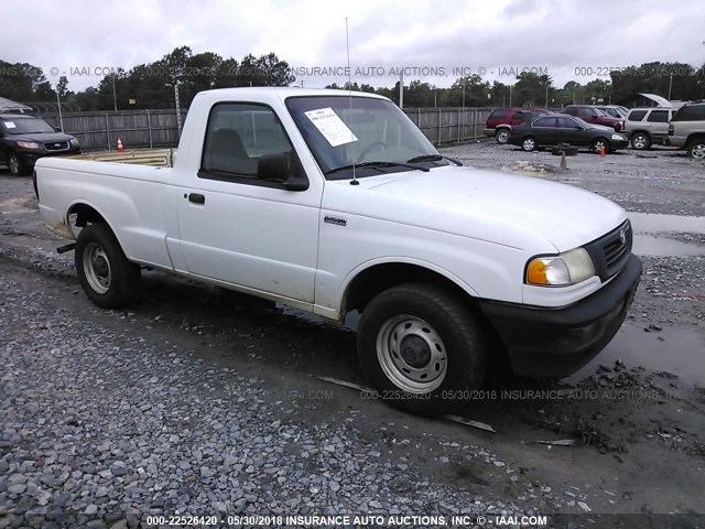 4F4YR12C3YTM31052 - 2000 MAZDA B2500 WHITE photo 1