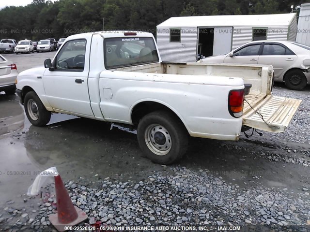 4F4YR12C3YTM31052 - 2000 MAZDA B2500 WHITE photo 3