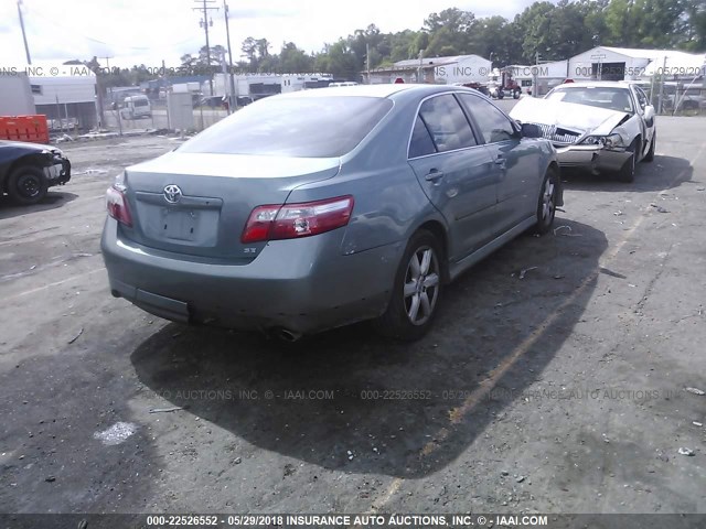 4T1BE46K19U822902 - 2009 TOYOTA CAMRY SE/LE/XLE 绿色 照片 4