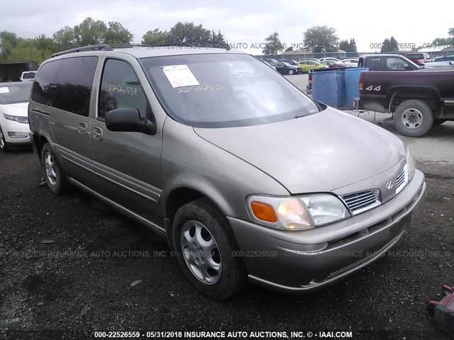 1GHDX03E41D339059 - 2001 OLDSMOBILE SILHOUETTE TAN photo 1