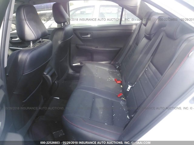 4T1BF1FK8GU153374 - 2016 TOYOTA CAMRY LE/XLE/SE/XSE WHITE photo 8