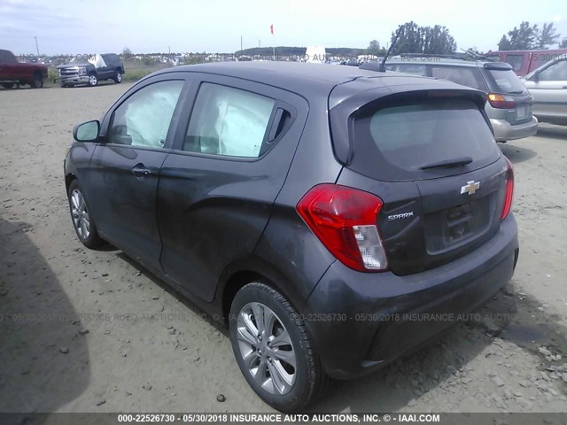 KL8CD6SA3HC756774 - 2017 CHEVROLET SPARK 1LT GRAY photo 3