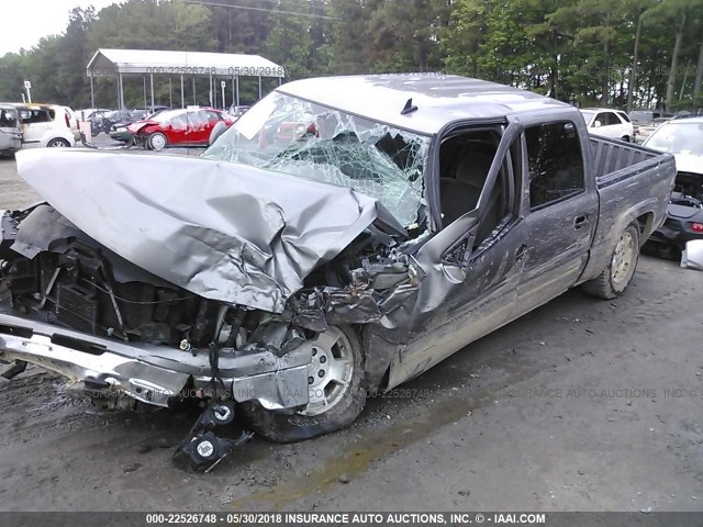 2GCEK13Z661299099 - 2006 CHEVROLET SILVERADO K1500 GRAY photo 2