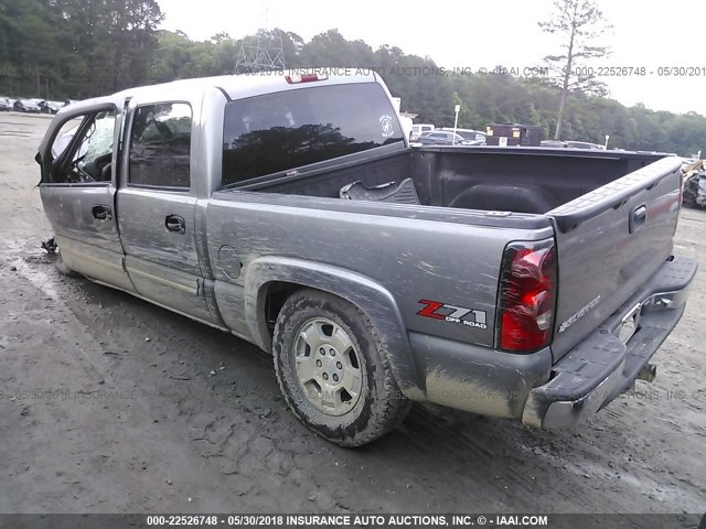 2GCEK13Z661299099 - 2006 CHEVROLET SILVERADO K1500 GRAY photo 3