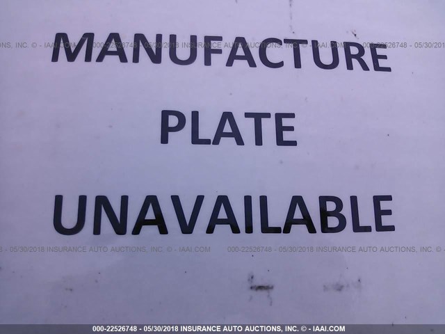 2GCEK13Z661299099 - 2006 CHEVROLET SILVERADO K1500 GRAY photo 9