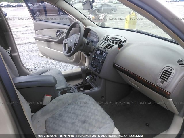 1G1ZT64805F146204 - 2005 CHEVROLET MALIBU MAXX LS GOLD photo 5