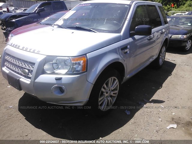 SALFT24N49H146606 - 2009 LAND ROVER LR2 HSE TECHNOLOGY SILVER photo 2