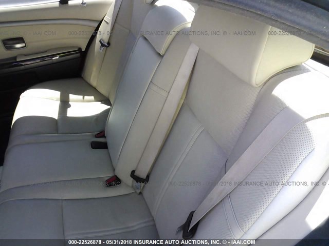 WBAHN83538DT80575 - 2008 BMW 750 LI GRAY photo 8