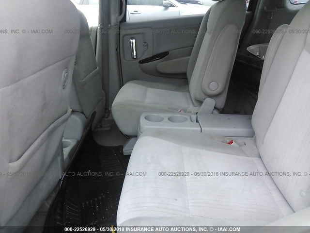 JN8AE2KP0D9068316 - 2013 NISSAN QUEST S/SV/SL/LE GRAY photo 8