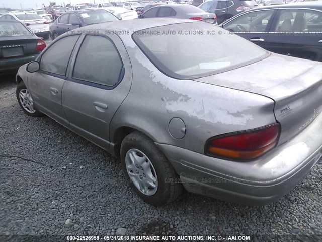 1B3EJ46X2XN607871 - 1999 DODGE STRATUS Champagne photo 3