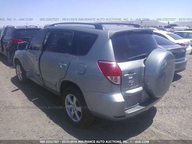 JTMBK31V486028360 - 2008 TOYOTA RAV4 LIMITED GREEN photo 3