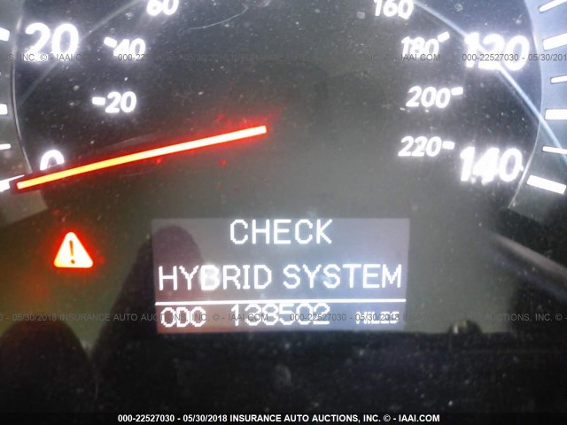 JTEEW21A760016921 - 2006 TOYOTA HIGHLANDER HYBRID SILVER photo 7