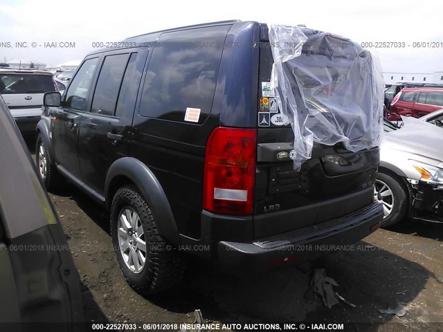 SALAE25466A394693 - 2006 LAND ROVER LR3 SE BLACK photo 3