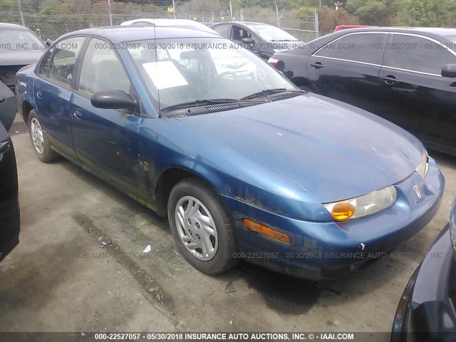 1G8ZF528X2Z239554 - 2002 SATURN SL BLUE photo 1