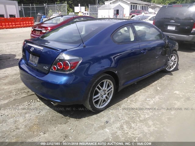 JTKDE167180271019 - 2008 TOYOTA SCION TC 蓝色 照片 4