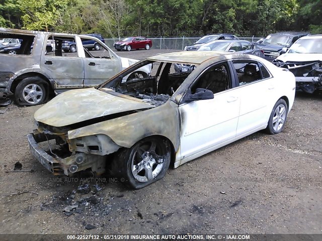 1G1ZG57B994235499 - 2009 CHEVROLET MALIBU LS თეთრი ფოტო 2