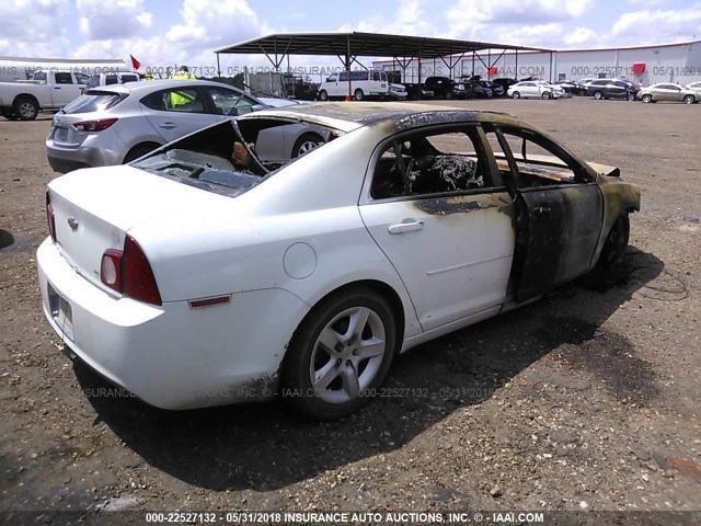 1G1ZG57B994235499 - 2009 CHEVROLET MALIBU LS თეთრი ფოტო 4